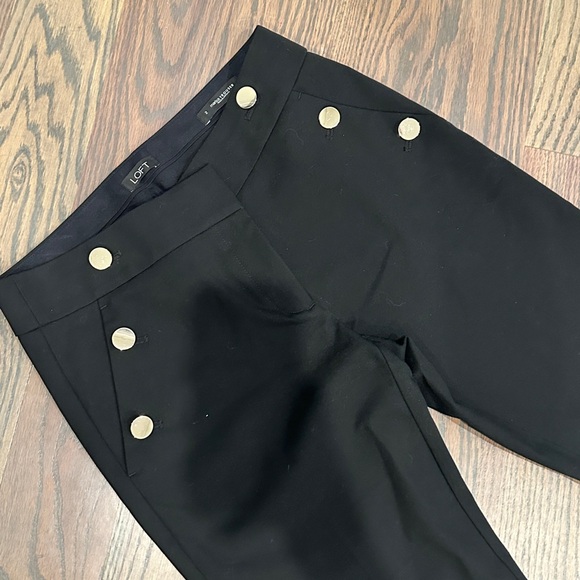 LOFT Marisa Trouser size 2 - black - Picture 5 of 9